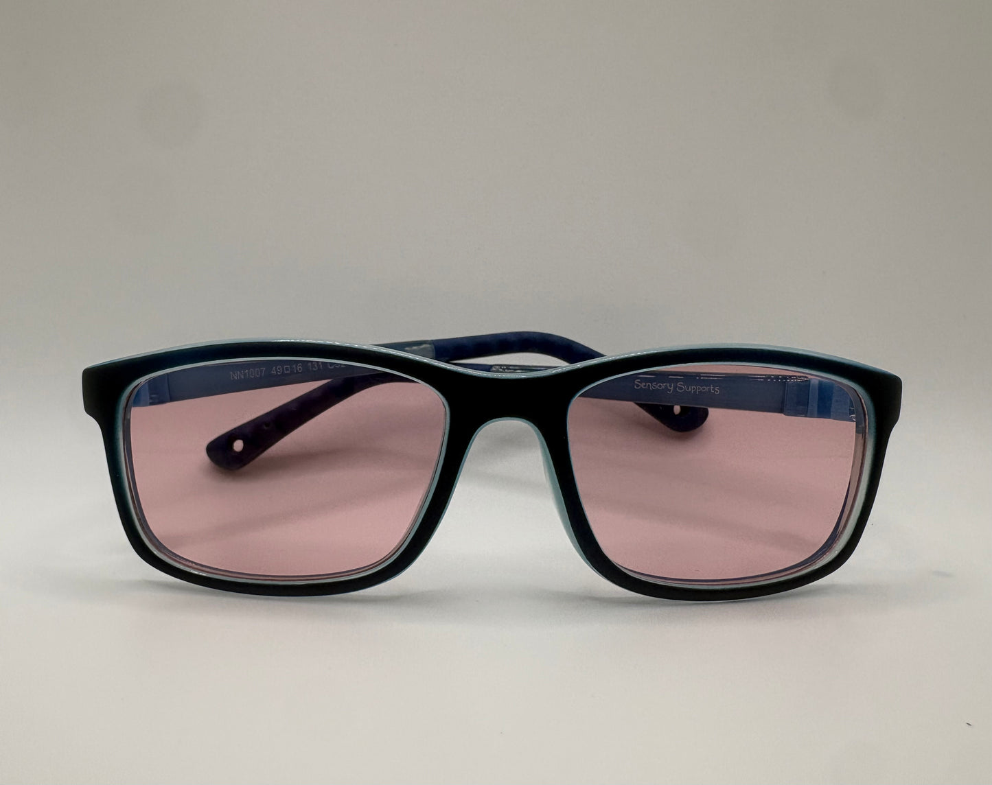 Blue Frame Kids' Light Sensitivity Glasses
