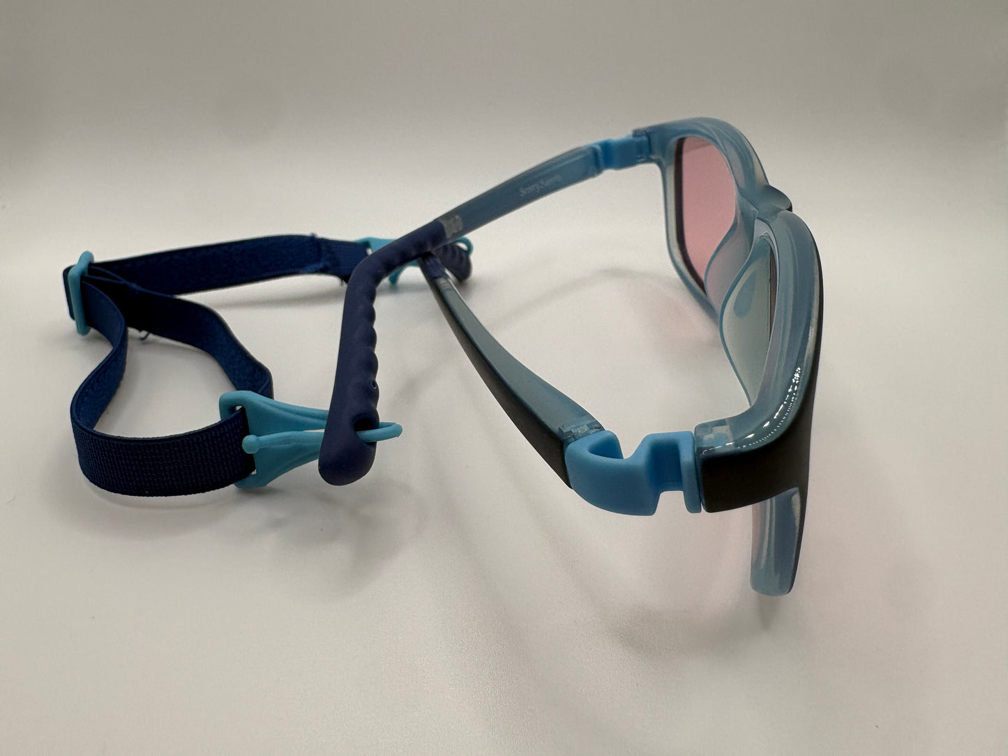 Blue Frame Kids' Light Sensitivity Glasses