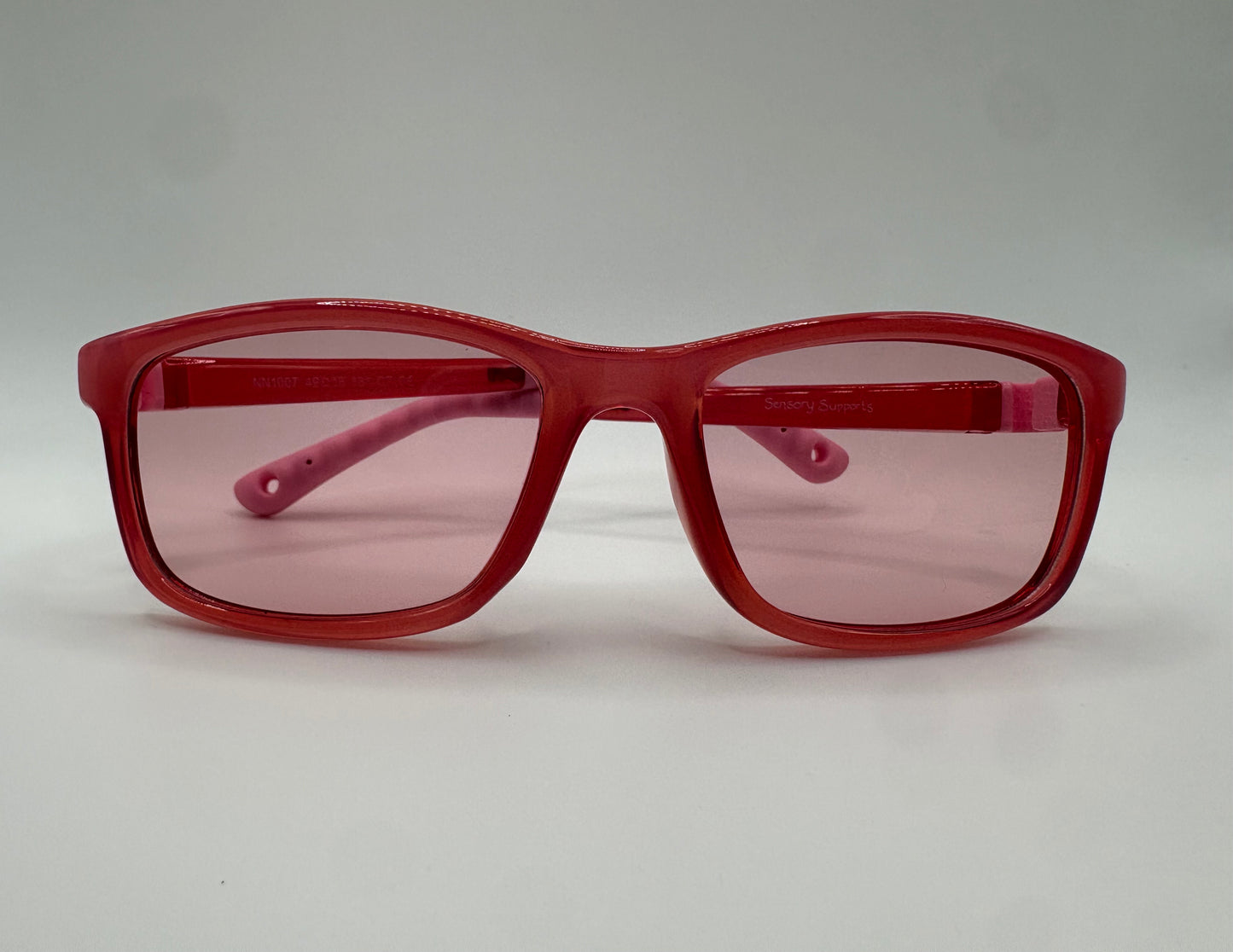 Pink Frame Kids' Light Sensitivity Glasses
